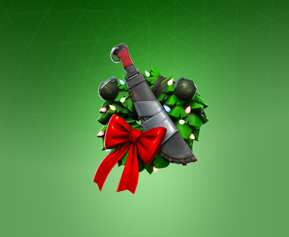 Combat Wreath Back Bling