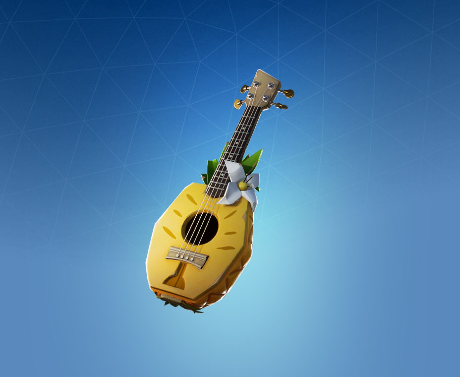 Pineapple Strummer Back Bling