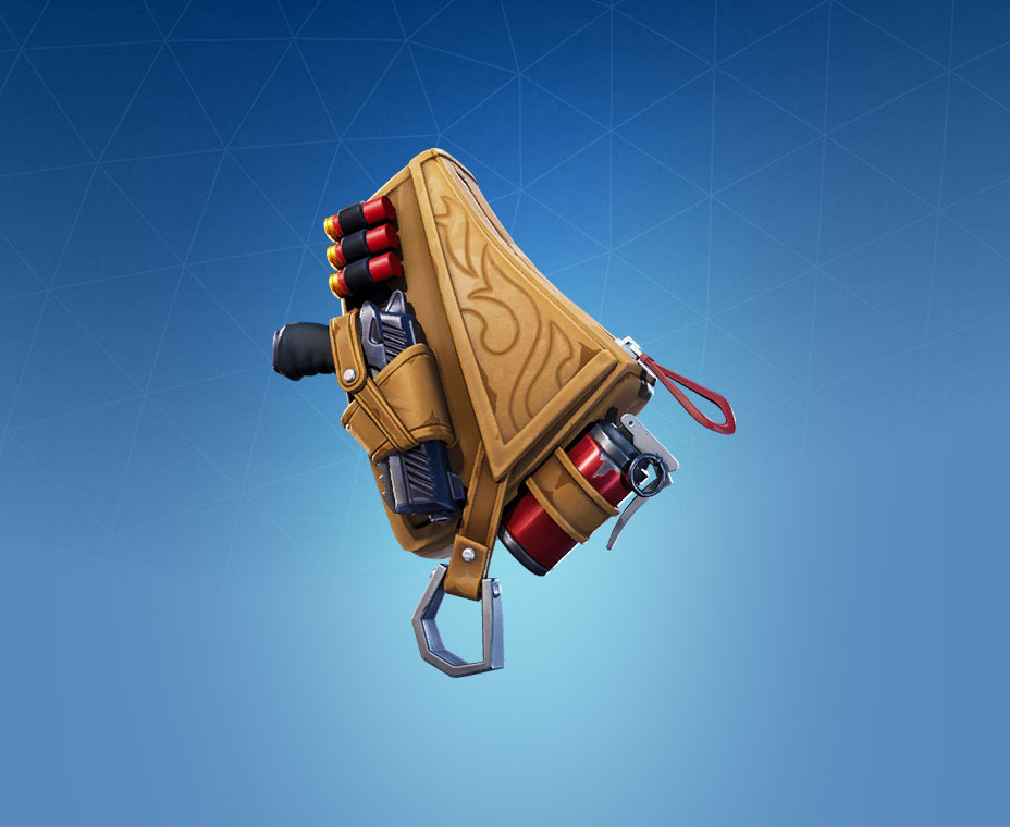 Leather Lugger Back Bling