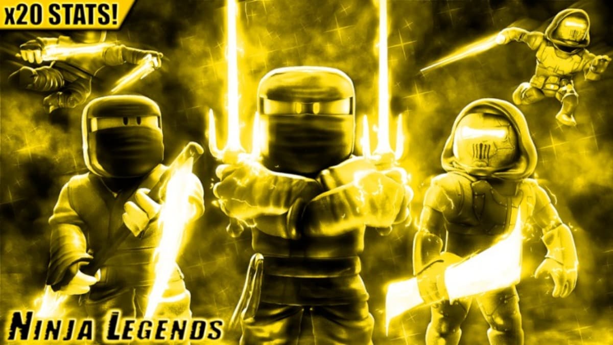 Ninja characters in Roblox Ninja Legends