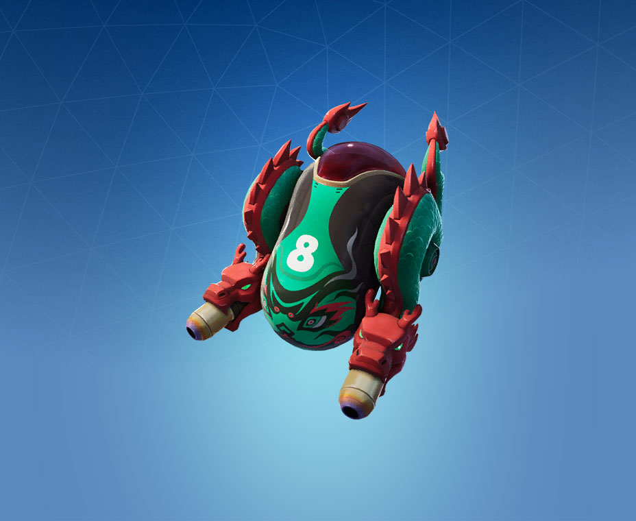 Dragon Guard Back Bling