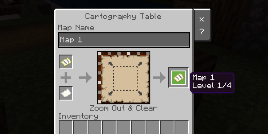 How to expand a map with a Cartography Table.