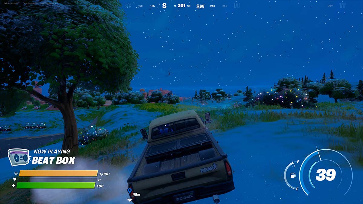 Fortnite Pickup Truck Beat Box Radio