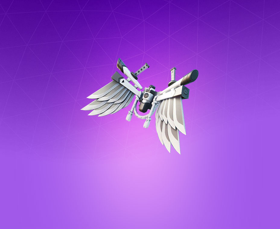 Corrupted Bladed Wings Back Bling