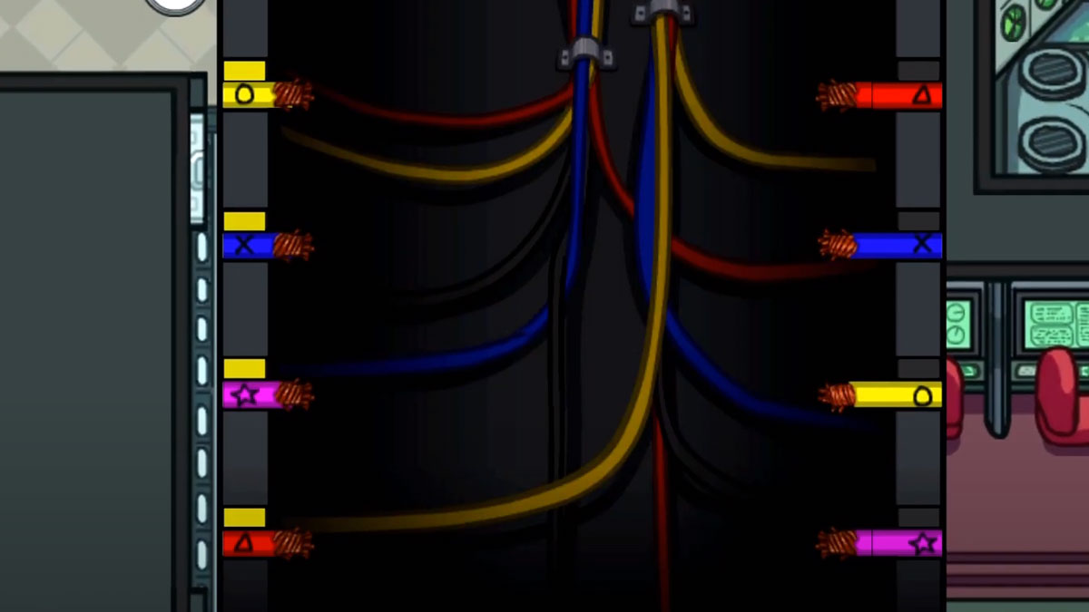 Colorblind support on wire task in Among Us