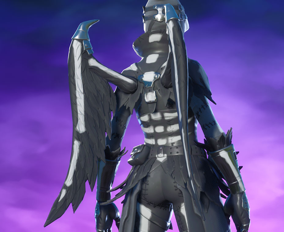 Bone Wings Back Bling