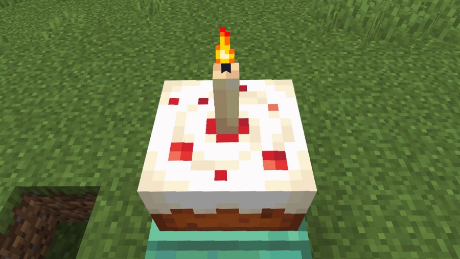 Minecraft Birthday Cake