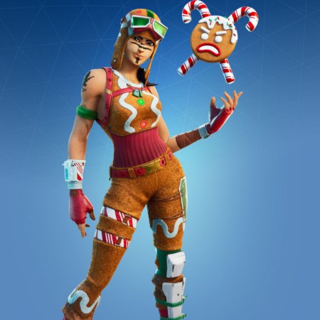 Gingerbread Raider skin