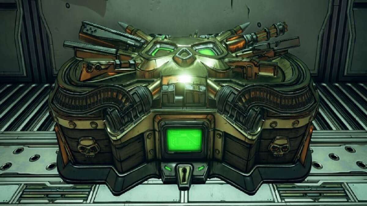 The Borderlands 3 Golden Chest.