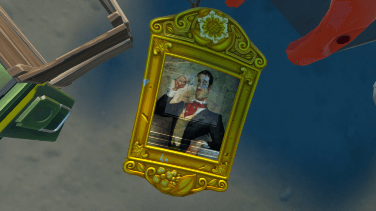 A Portrait in Fortnite.