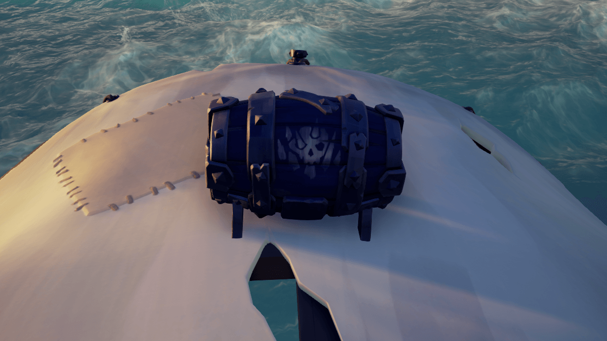 The Trapmaker's Gunpowder Key in Sea of Thieves.