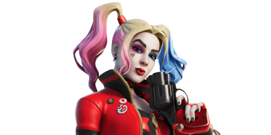 The leaked Harley Quinn Rebirth skin.