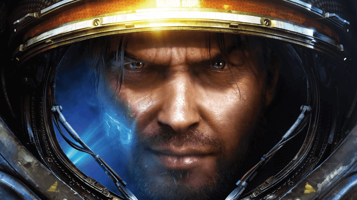 Jim Raynor in Starcraft II.