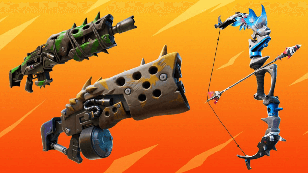 New weapons in Fortnite Season 6.