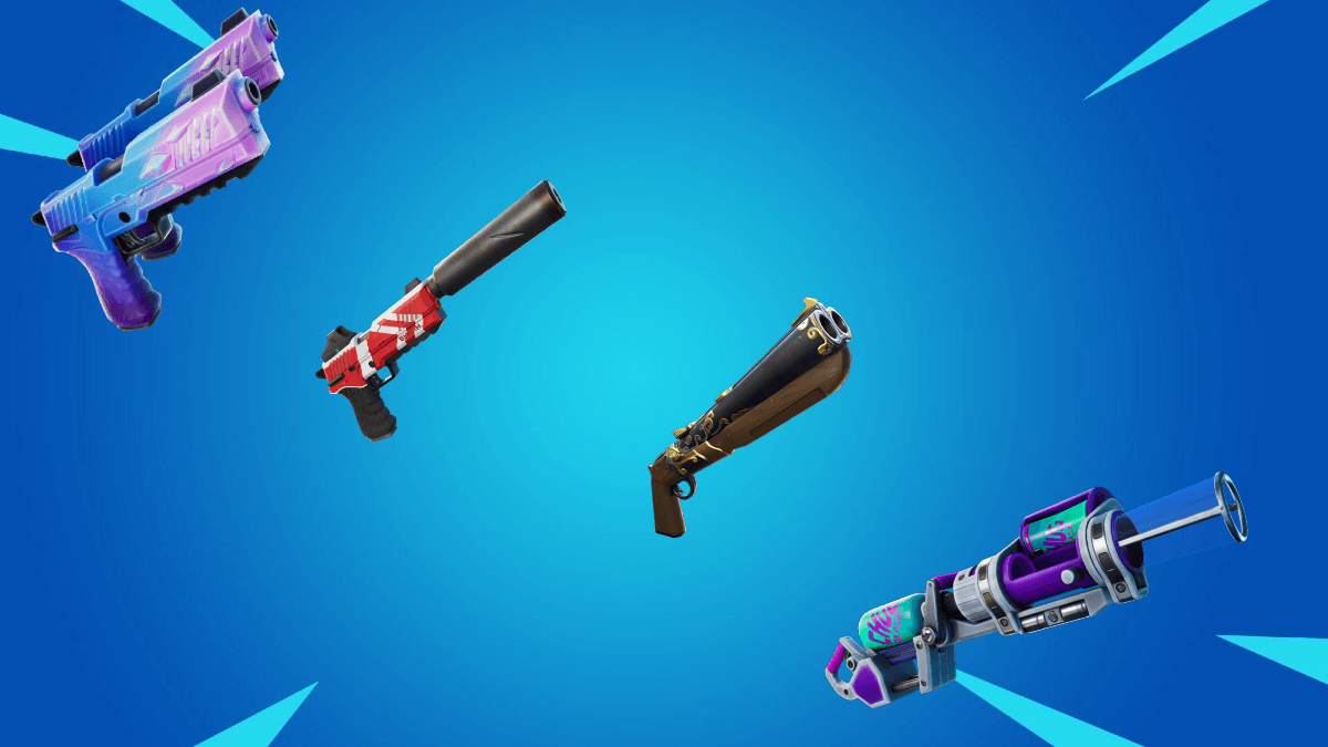 All Exotic Weapons in Fortnite Season 6.