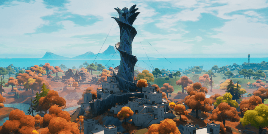 Fortnite POI the Spire.