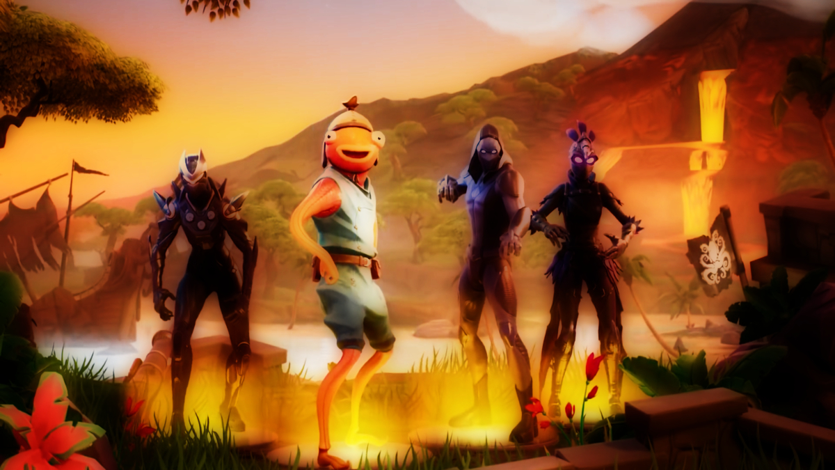 Screenshot of Fortnite trailer