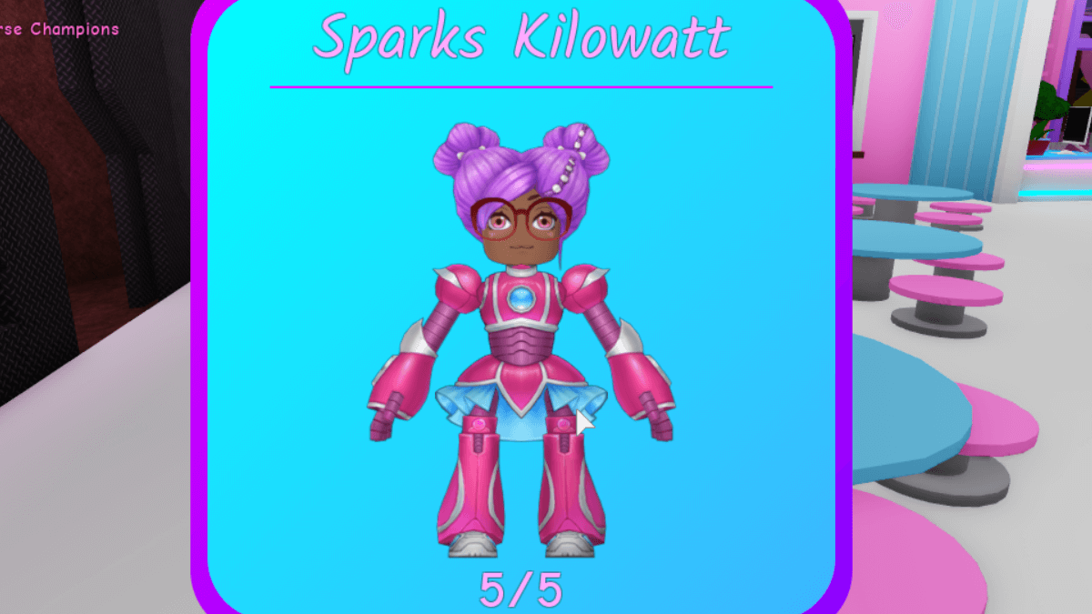 Sparks Kilowatt in Roblox.