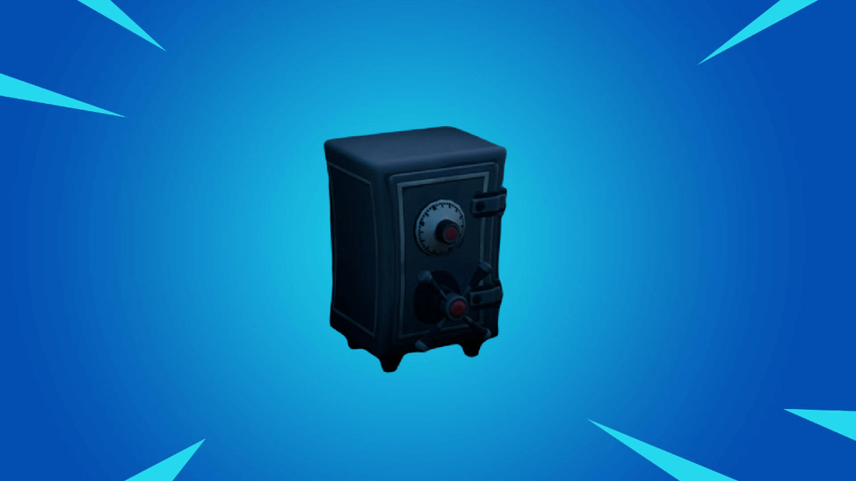 A featured safe in Fortnite.