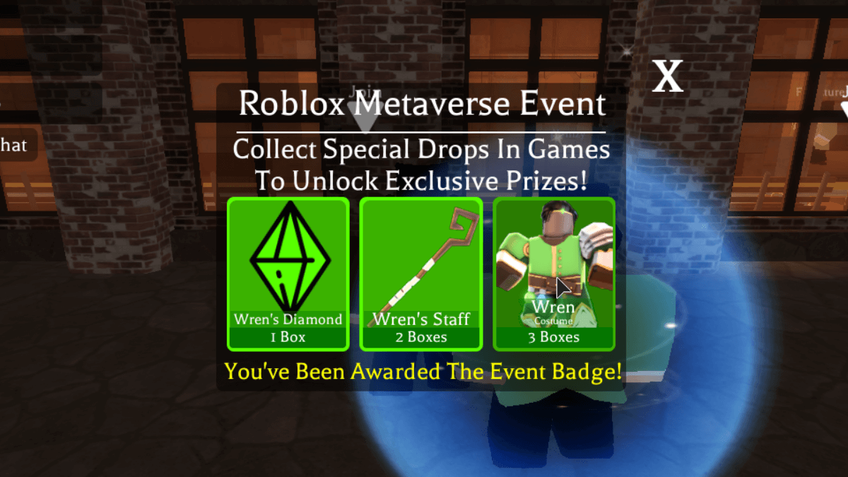 The Wren Metaverse Champion Badge.