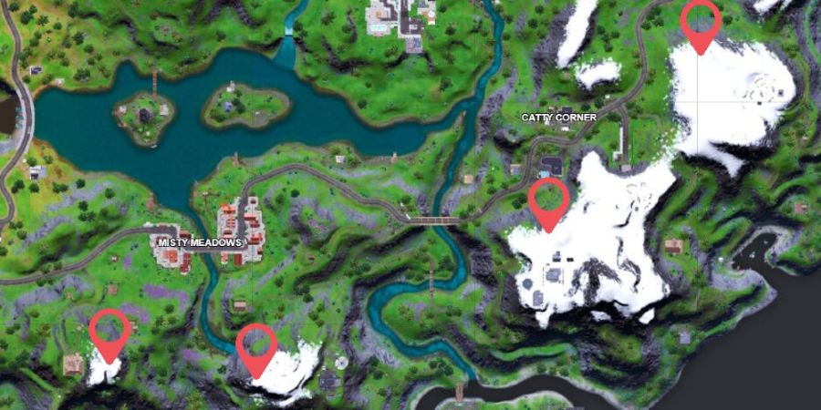 Alien Light Communication Device Locations in Fortnite C2S7.