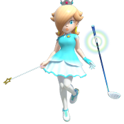 Rosalina in Mario Golf Super Rush.