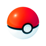 A PokeBall in Pokemon Go.