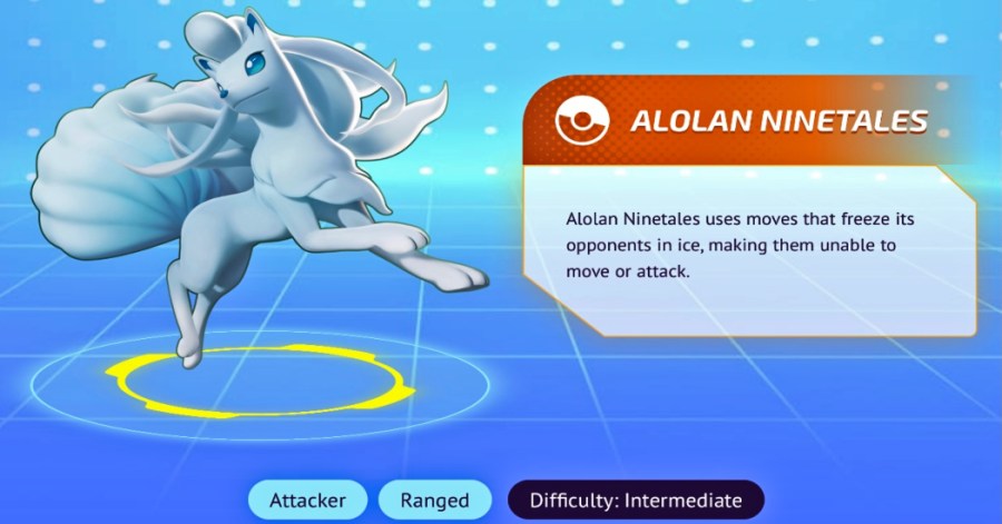 Screenshot of Pokémon Unite