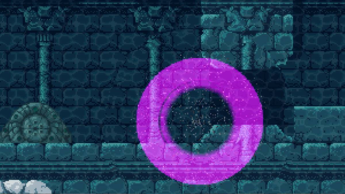 Using the Gud An-Na ability in Axiom Verge 2