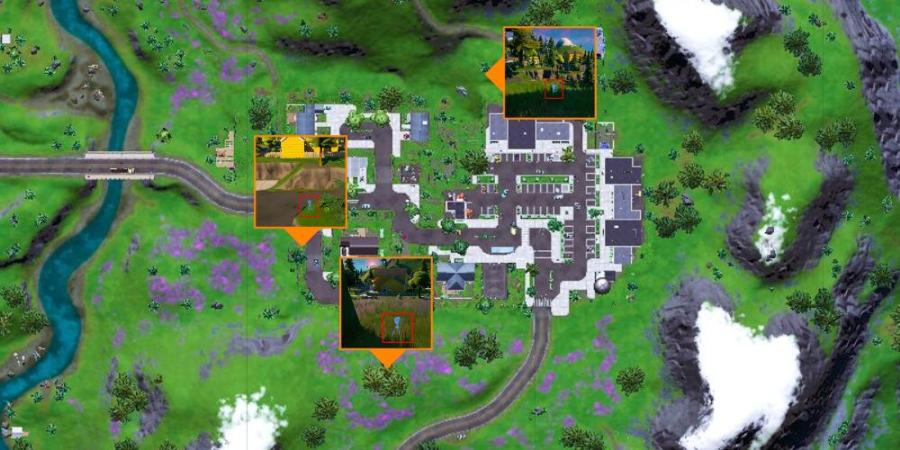 Spy Probe locations in Fortnite C2S7W9