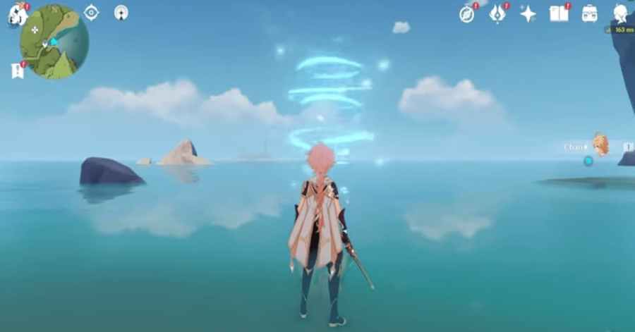 Screenshot of Genshin Impact gameplay