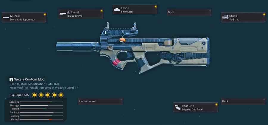 p90 hipfire class warzone