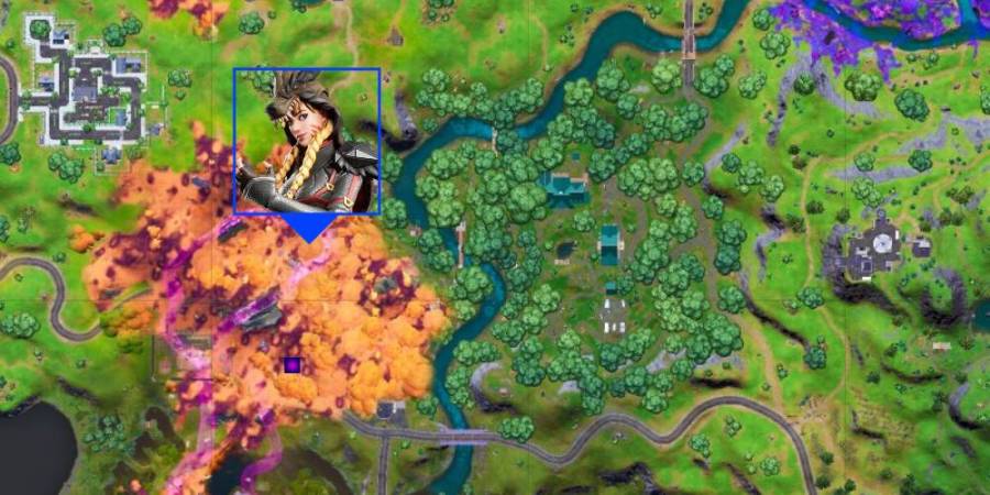 Grim Fable's location in Fortnite C2S8