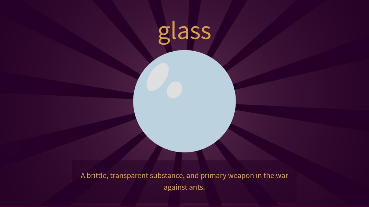 Glass in Little Alchemy 2