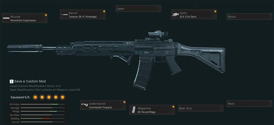 best grau loadout warzone