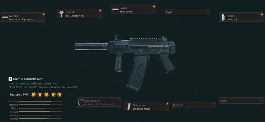 best grau smg loadout warzone