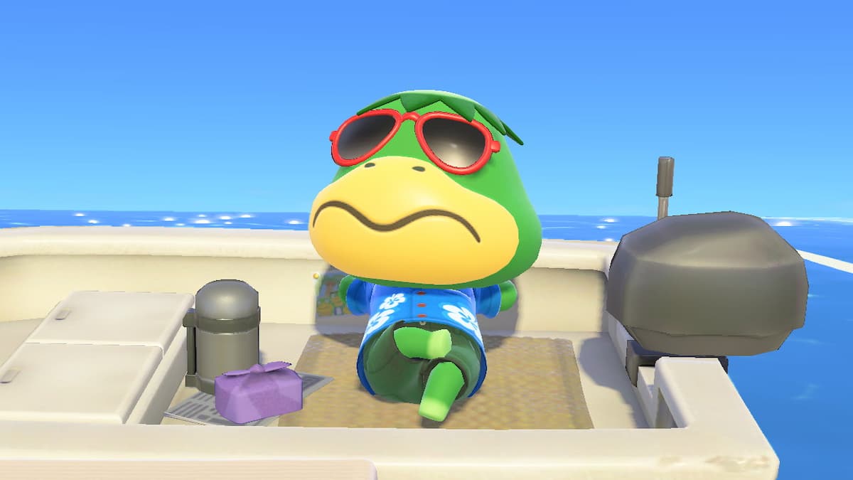 Kapp'n in his boat