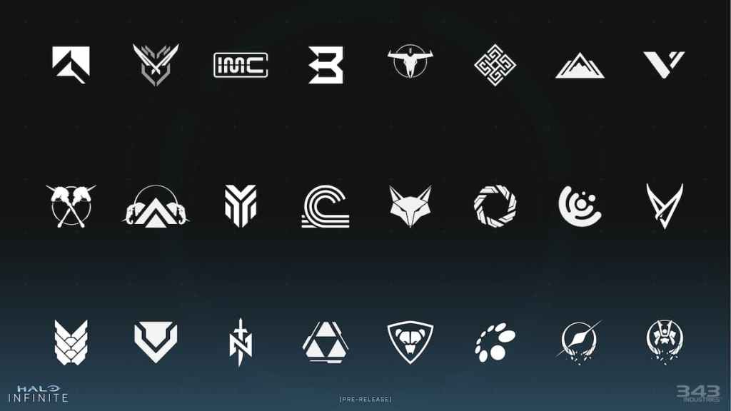 Halo Infinite Wallpapers iconography