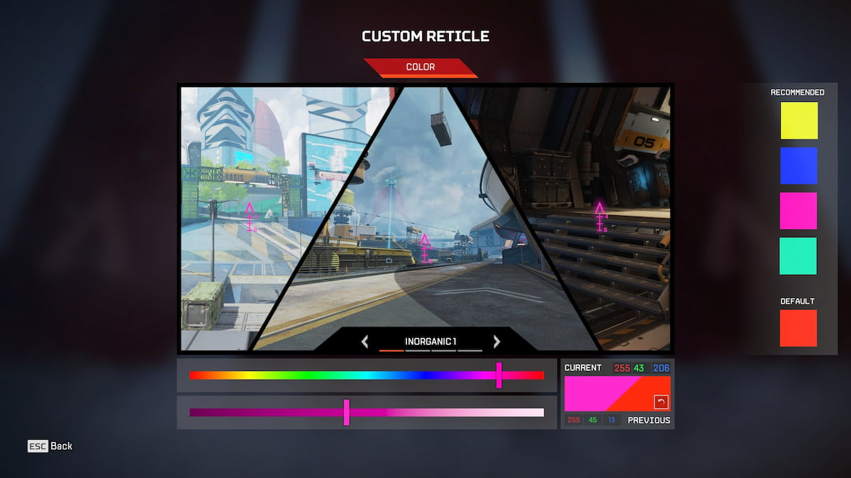 Custom Reticle System