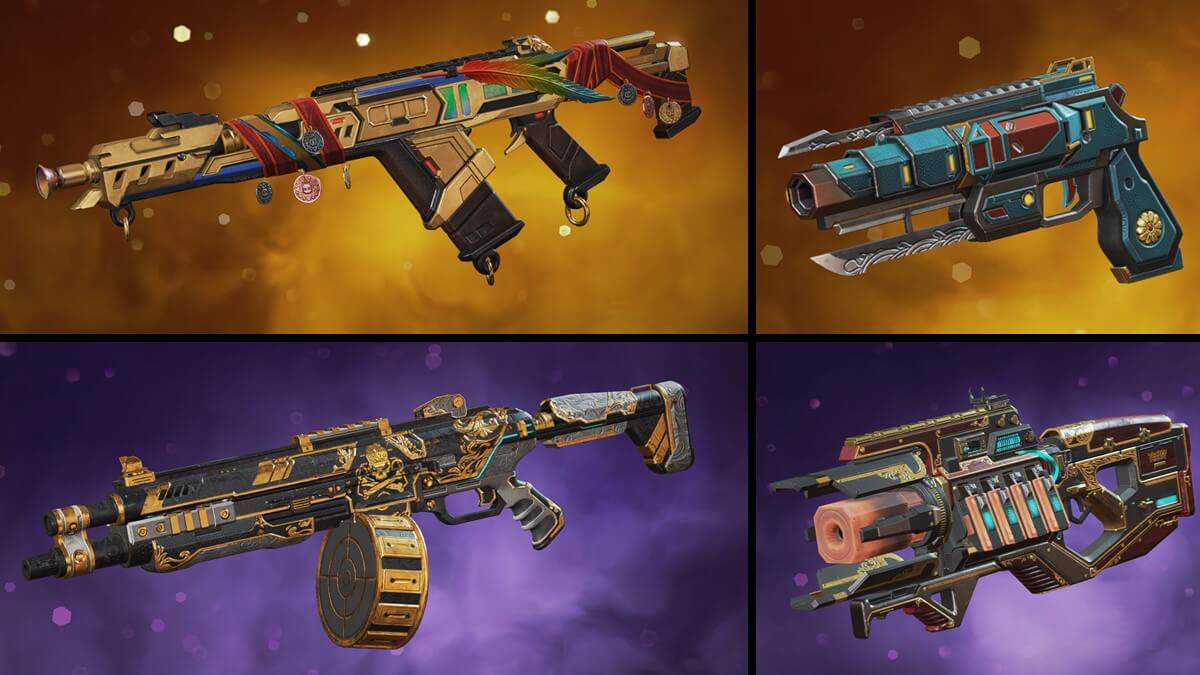 Raiders weapon skins