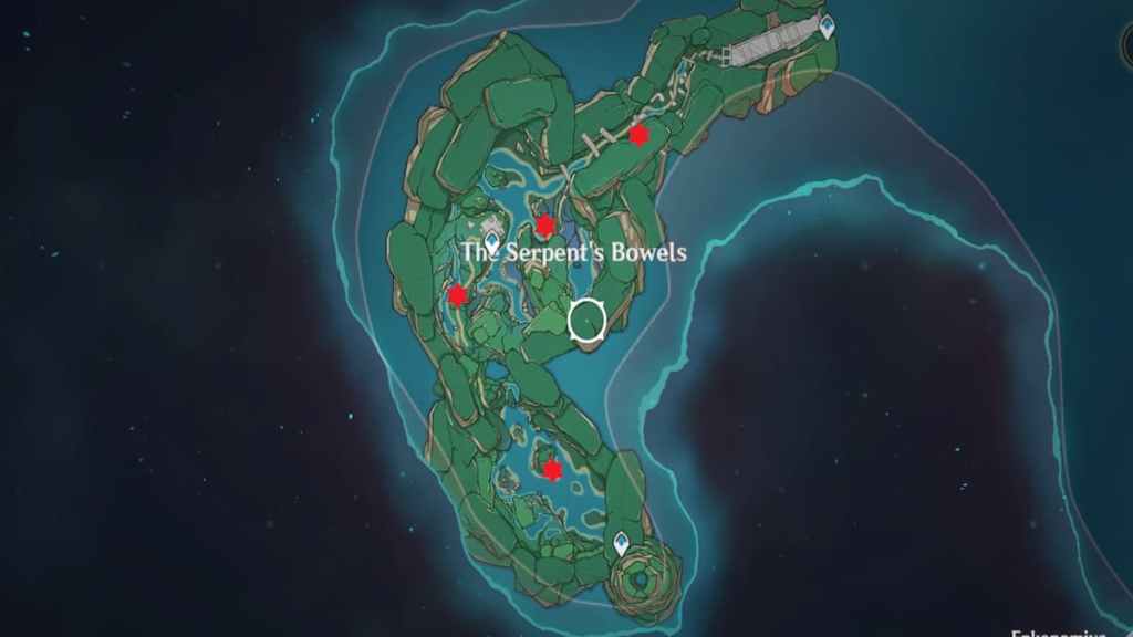 Enkanomiya Time Trial Locations in Genshin Impact