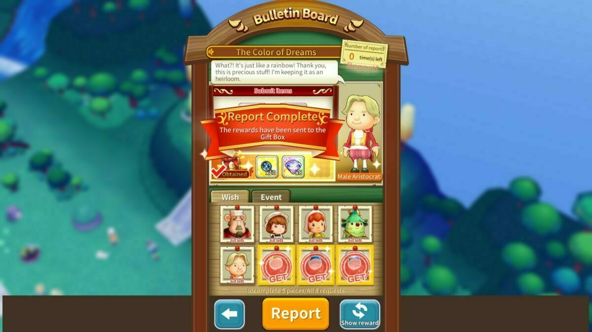 Fantasy Life Bulletin Board