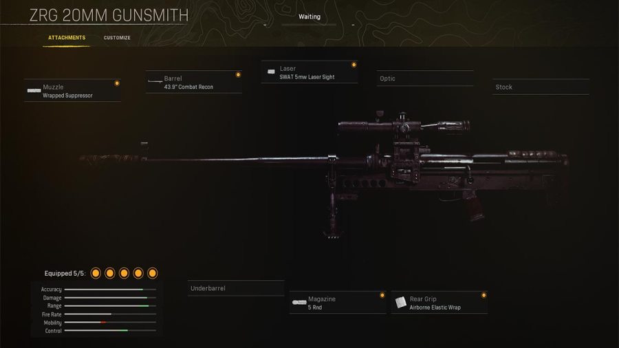 best zrg 20mm warzone loadout