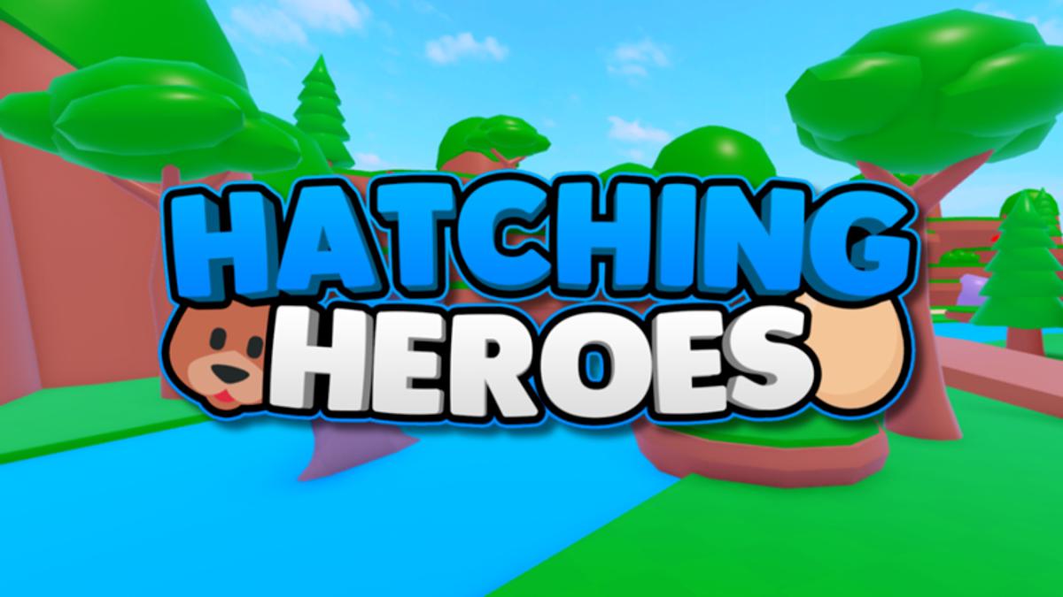 Roblox Hatching Heroes logo