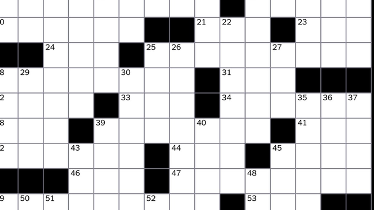 New York Times Crossword Puzzle