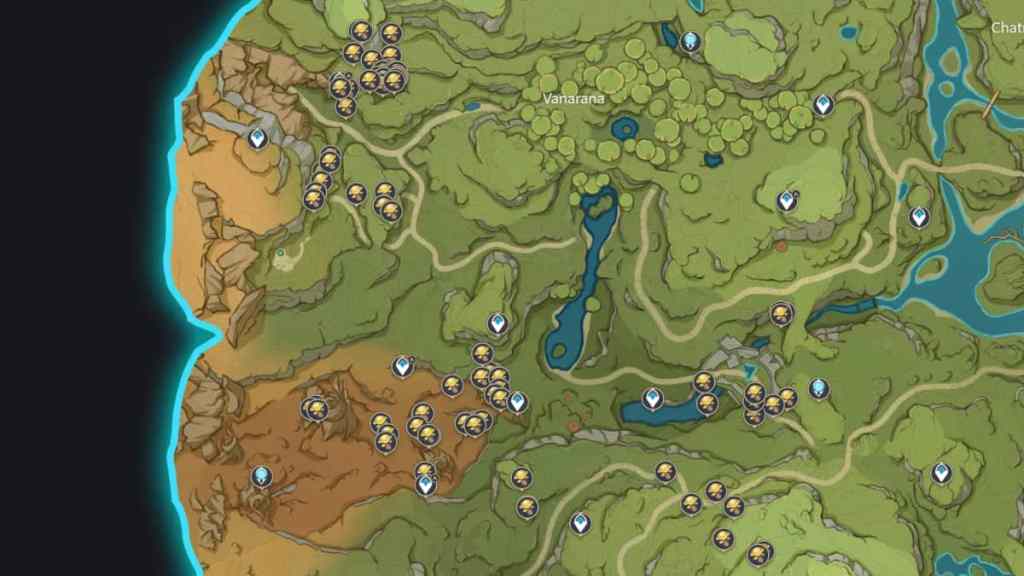 All Starshroom locations in Genshin Impact.