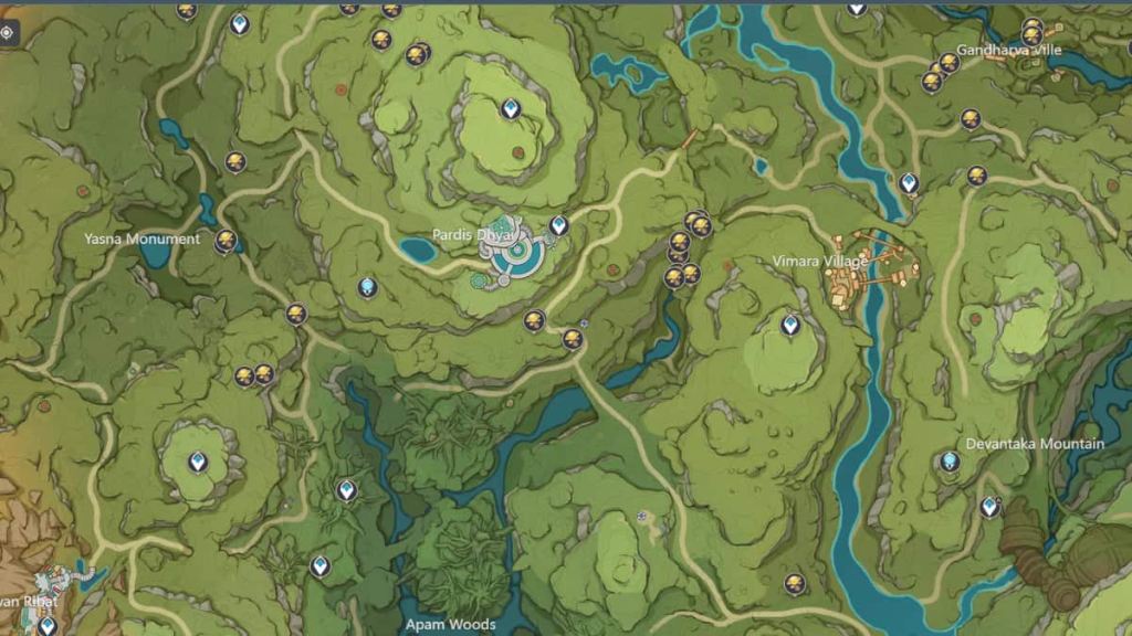 All Starshroom locations in Genshin Impact.