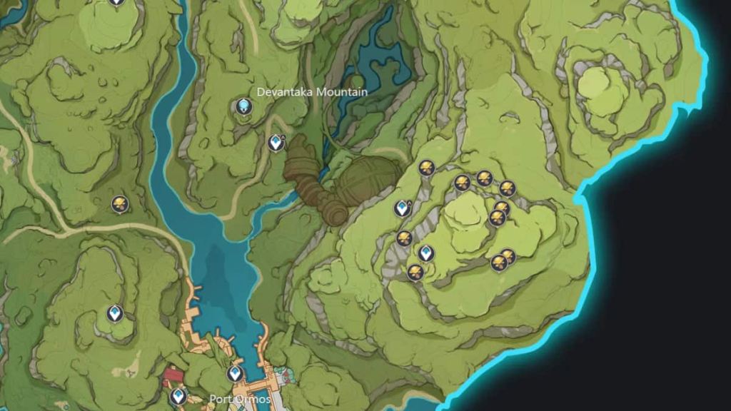 All Starshroom locations in Genshin Impact.