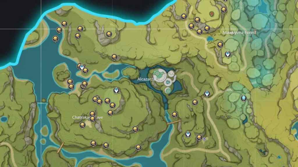 All Starshroom locations in Genshin Impact.