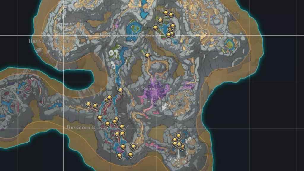 All Starshroom locations in Genshin Impact.